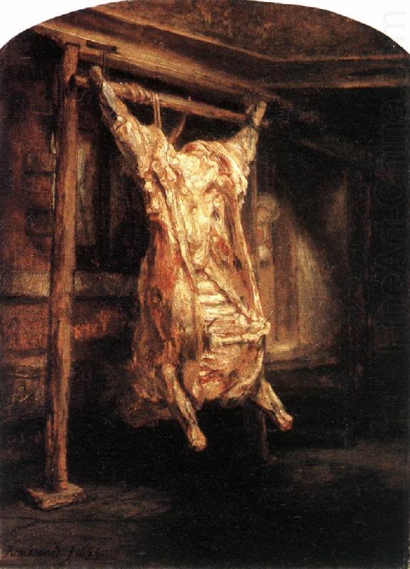 The Flayed Ox, REMBRANDT Harmenszoon van Rijn